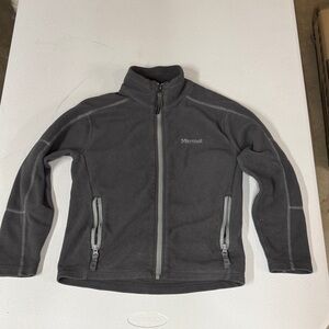 Marmot Charcoal Full-Zip Fleece Jacket